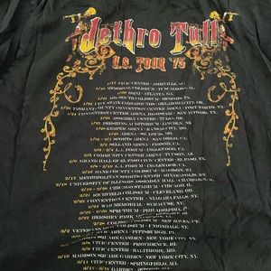 Distressed Jethro Tull Band Tee